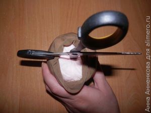 Топиарий с шариками из сизали