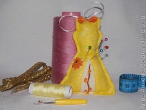 Игольница-платье