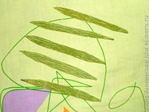 Тюльпаны из гофрированной бумаги