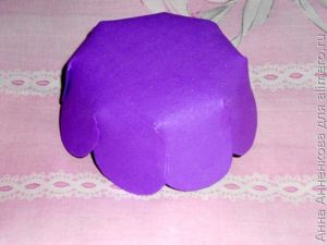 Корзинка из фоамирана