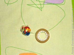 Нарцисс из гофробумаги