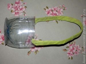 Корзинка из пластиковой бутылки
