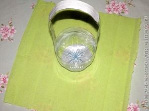 Корзинка из пластиковой бутылки
