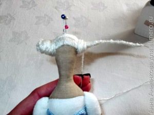 Кукла Тильда цветочный ангел