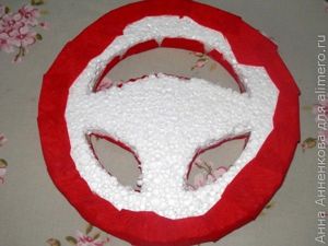 Руль из конфет