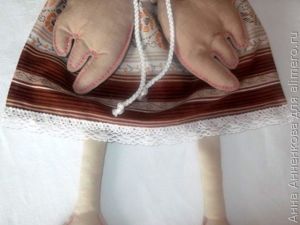 Гусь-пакетница в стиле Тильда