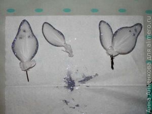 Бабочка из капрона