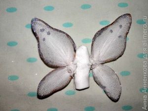 Бабочка из капрона