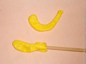 Кошечка из кухонных салфеток