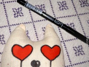 Текстильная игрушка Кот