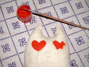 Текстильная игрушка Кот