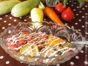 овощи в духовке