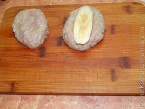 котлеты с начинкой