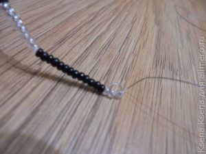 как сплести из бисера