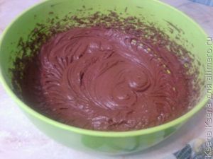 шоколадный корж для торта
