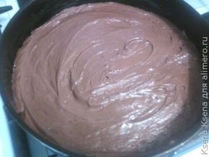 шоколадный корж для торта