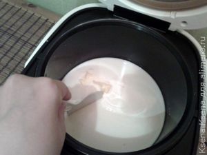 молочная каша в мультиварке