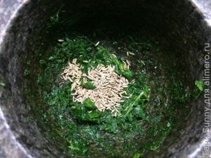 Кёфте из баранины с цацики с мятой