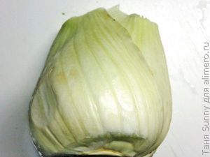 Фенхель жареный в сливочном масле
