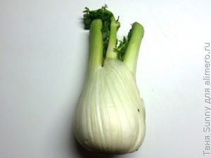 Фенхель жареный в сливочном масле