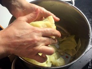 Пхали из капусты и свеклы