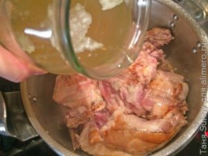 Рагу из кролика в сметане