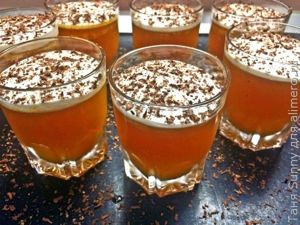 Желе из мандаринов