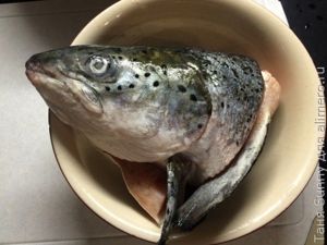 Уха из красной рыбы в скороварке