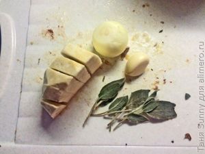 Суп из утки с гречневыми клёцками