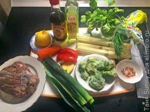 Китайская лапша с говядиной стир фрай