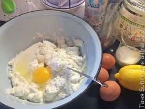 Творожная запеканка из рикотты