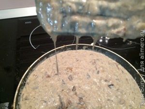 Жульен с грибами и коньяком