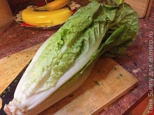 Зелёный салат на ужин для тех, кто держит форму