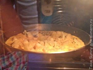 Запеканка Бабушки Стаси из цветной капусты