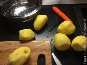 Жаркое из куриных потрошков