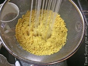 Пшенная каша с тыквой