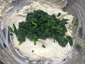 Блинчики с творогом и итальянскими травами