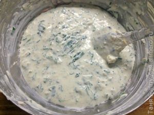 Блинчики с творогом и итальянскими травами