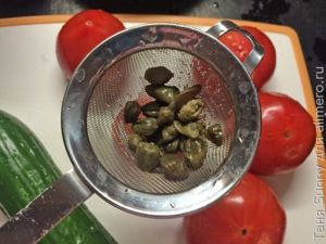 Барабулька жареная на рисе с цветной капустой