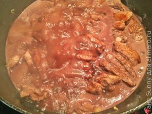 Свиные рёбра в духовке по-азиатски
