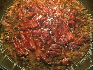 Свиные рёбра в духовке по-азиатски