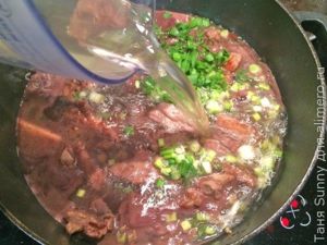 Свиные рёбра в духовке по-азиатски