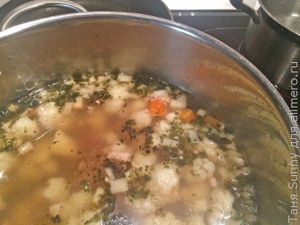 Минестроне с копчёной грудинкой