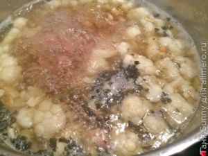 Минестроне с копчёной грудинкой