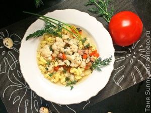 Минестроне с копчёной грудинкой