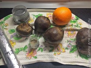 Салат из свёклы и орехов