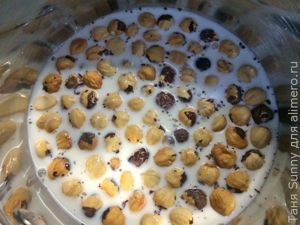 Салат из свёклы с орехами