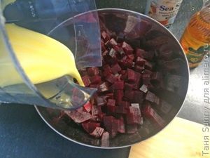 Салат из свёклы с орехами