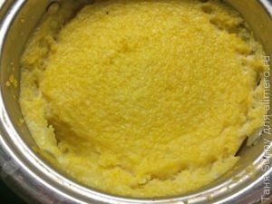 Лимонный цыплёнок с кукурузным пюре
