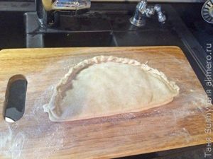 Кутабы с зеленью ржаные